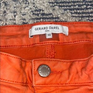 Gerard Darel Bright Orange Pants